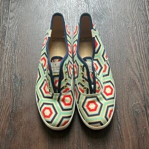Keds Kate Spade Geometric Patterned Sneakers
